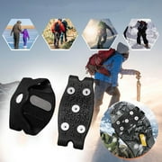 Ywbawe Non Slip Snow Boots Crampons, Outdoor Shoe Covers for the Elderly, Anti Fall Shoe Chain for Winter, Outdoor Walking and Hiking Accessories Clearance Sales Today Deals Prime